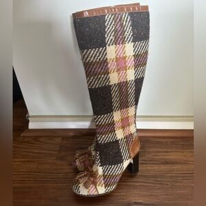 Kate Spade New York Plaid Boots